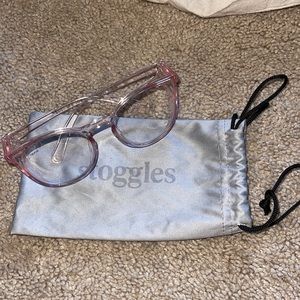 Pink Stoggles with case